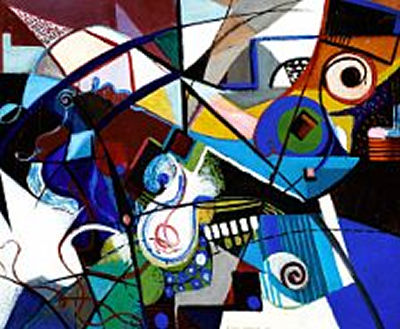 Sample artwork by Else Alfelt (1910 - 1975), known for painting - View similar artists and auction records