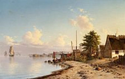 A summer's day in a fishing village