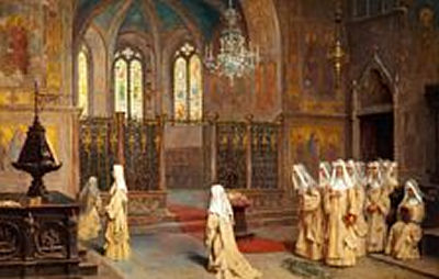 Scene from a convent