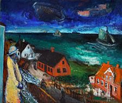 Two women enjoying the view by Jens Sondergaard - Auction record, sale price, and art valuation. Compare with similar artists and explore comparable artworks.