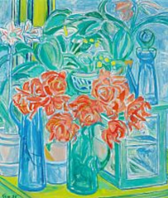 Still life with flowers
