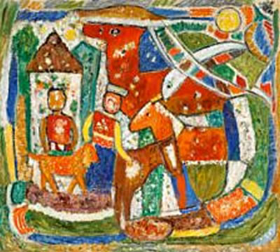 Figures and animals, 1974