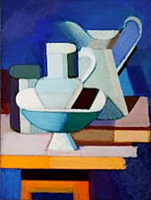 "Opstilling", (Still life), 1937