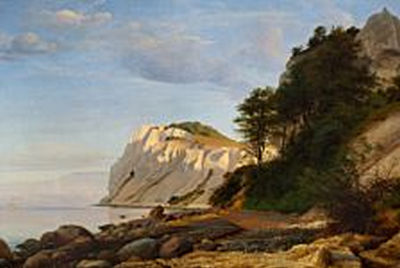 Sample artwork by Peter Christian Thamsen Skovgaard (1817 - 1875), known for romantic landscape, portrait, history and interior scene painting, teaching - View similar artists and auction records