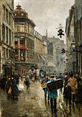 Shopping in "Strøget" (Østergade) in Copenhagen
