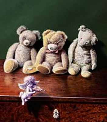 Angels exists. All three teddybears noticed it - even the blind one