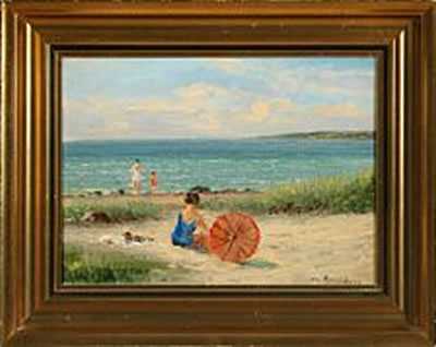 Beach scenery from Gilleleje