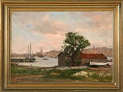 Flensburg Harbour seen from Kielsweg