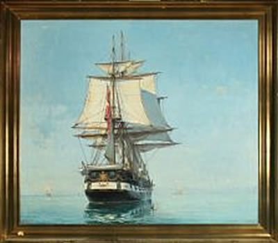 The frigate "Jylland"