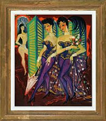 Composition with dancers