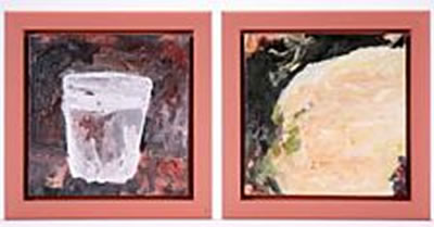 "?" and "Glas" (a pair)