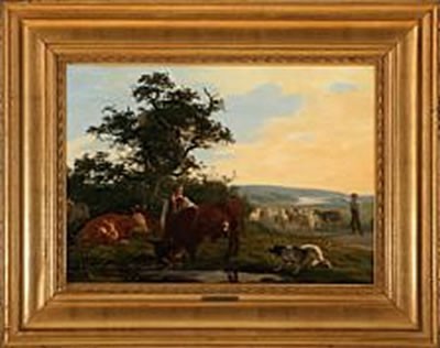 "Tyren vandes". Watering the Bull