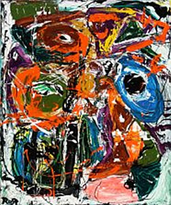 Sample artwork by Jens Rost (Born 1960), known for painting - View similar artists and auction records