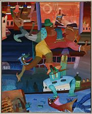 Sample artwork by Anne Marie Brauge (Born 1942), known for painting - View similar artists and auction records