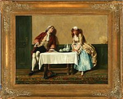 Gallant scene