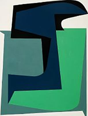 Sample artwork by Ole Schwalbe (1929 - 1990), known for painting and sculpture - View similar artists and auction records