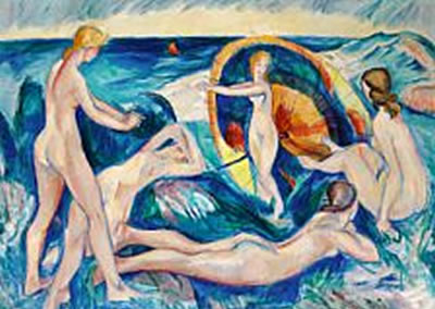 Bathing Girls