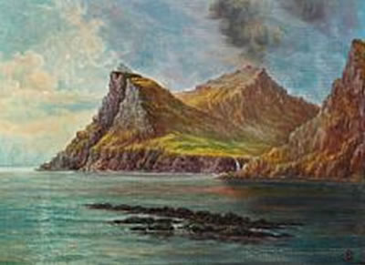 Coastal scenery, the Faroe Islands