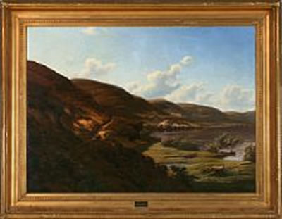 Almind Hills at Lake Hals by Harald Peter Schumacher - Auction record, sale price, and art valuation. Compare with similar artists and explore comparable artworks.