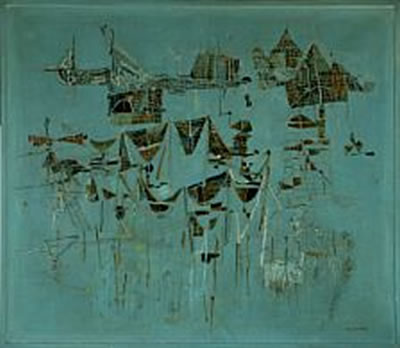Composition with amusementpark