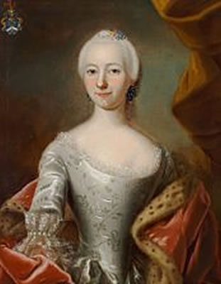 Portrait of Margrethe Benzon