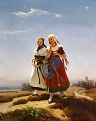 Sample artwork by Carl Julius Hermann Schroder (1802 - 1867), known for painting and sculpture - View similar artists and auction records