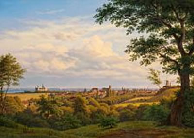 View of Helsingør and the Sound