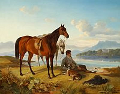 Sample artwork by Edvard Lehmann (1815 - 1892), known for painting - View similar artists and auction records