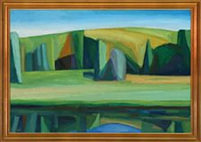 Scenery by Carl Osterbye - Auction record, sale price, and art valuation. Compare with similar artists and explore comparable artworks.