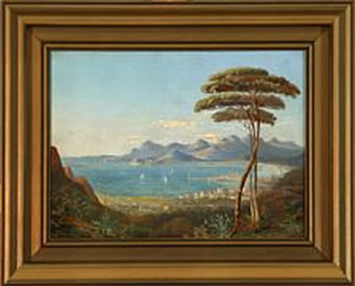 View of the Bay of Naples