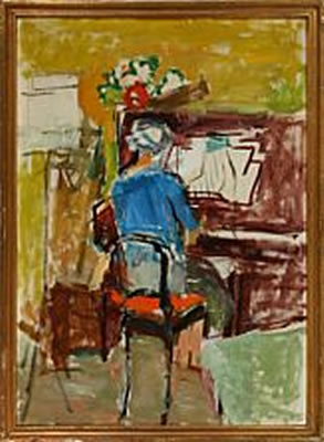 Woman at the piano by Poul Schroder - Auction record, sale price, and art valuation. Compare with similar artists and explore comparable artworks.