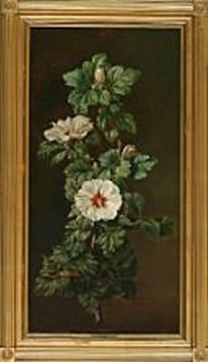A flowering hibiscus branch by Johan Frederik Damm - Auction record, sale price, and art valuation. Compare with similar artists and explore comparable artworks.