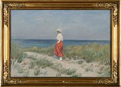 "Tisvilde Strand"; at Tisvilde Beach, Denmark