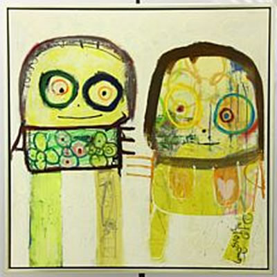 Sample artwork by Poul Pava (Born 1967), known for painting - View similar artists and auction records