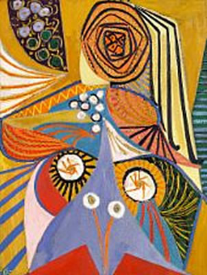 "Abstrakt billede" (Abstract Painting)