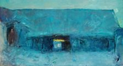 Blåkoldt" (Blue cold), Bognemark