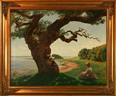 Sample artwork by Hjalmar Matthiesen (1880 - 1955), known for painting - View similar artists and auction records