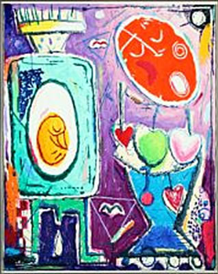 "Spejlæg og selvportræt" - fried egg and self-portait. by Jes Nordby - Auction record, sale price, and art valuation. Compare with similar artists and explore comparable artworks.