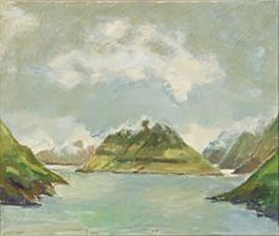 Sample artwork by Leif Ewens (Born 1914), known for painting - View similar artists and auction records