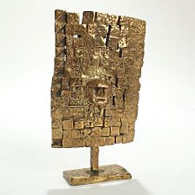 Composition with face