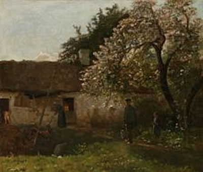 Country idyll in Hornsherred, Denmark