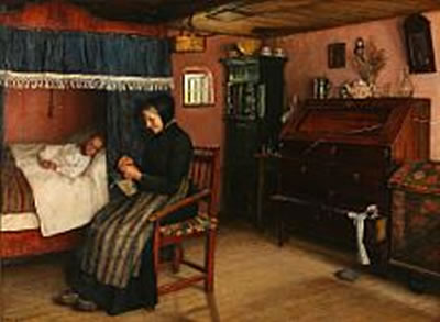 "En lille Patient". A little patient