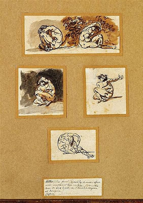 Althaimenes hiding after involuntary having murdered his father. Five studies of the male body. by Nicolai Abraham Abildgaard - Auction record, sale price, and art valuation. Compare with similar artists and explore comparable artworks.