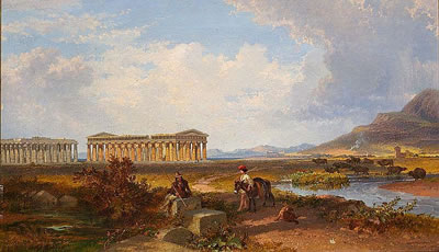Herdsmen on the Roman Campagna.