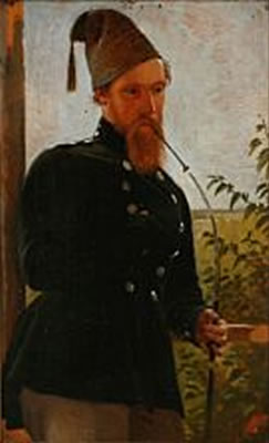The artist's selfportrait