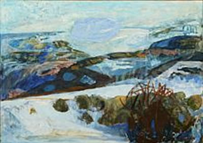 Winter landscape.