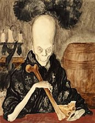 "Kong Pest II" (King Plague II) by Anton Hansen - Auction record, sale price, and art valuation. Compare with similar artists and explore comparable artworks.