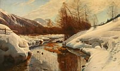 Winter landscape from Switzerland by Willer Jorgensen - Auction record, sale price, and art valuation. Compare with similar artists and explore comparable artworks.
