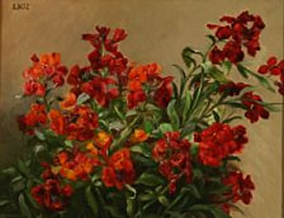Wallflowers by Ludovica Rosenorn-Kabell - Auction record, sale price, and art valuation. Compare with similar artists and explore comparable artworks.
