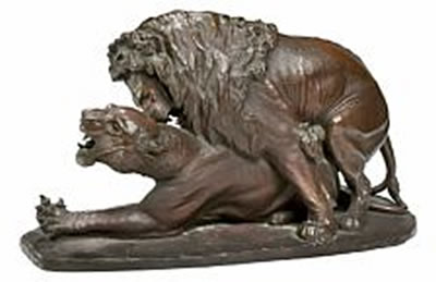 A lion couple